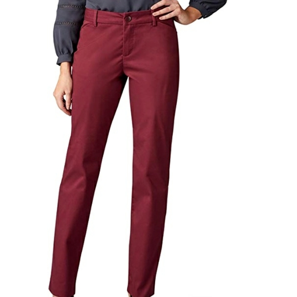 Lee Pants - Lee Relaxed Fit Straight Leg Mid Rise Pants